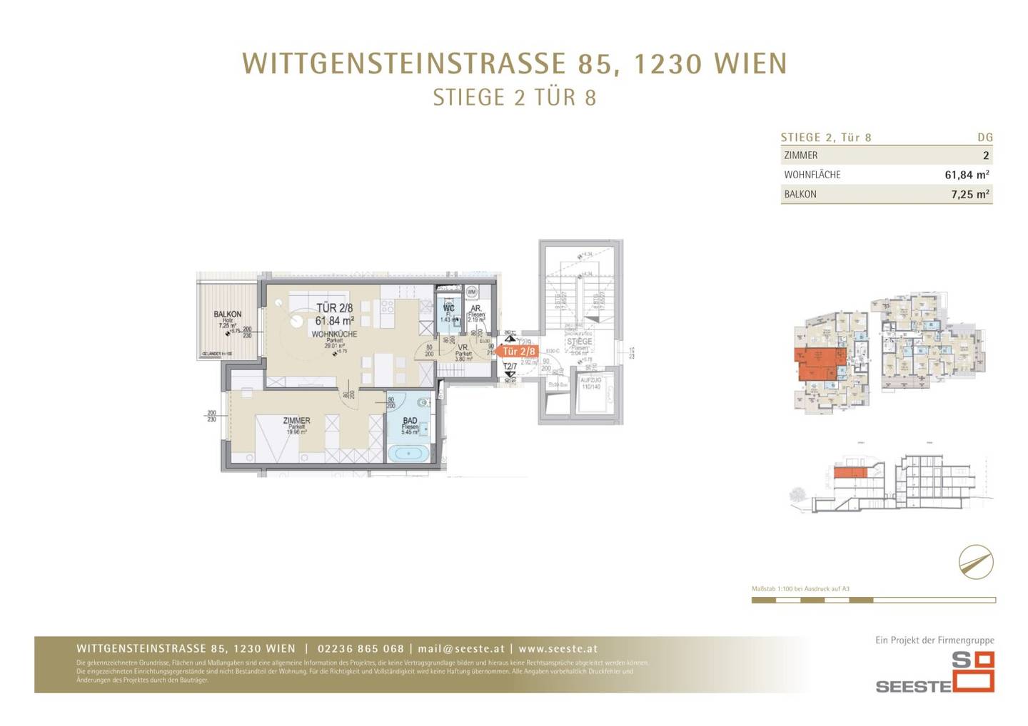 Grundriss Tür 2/8