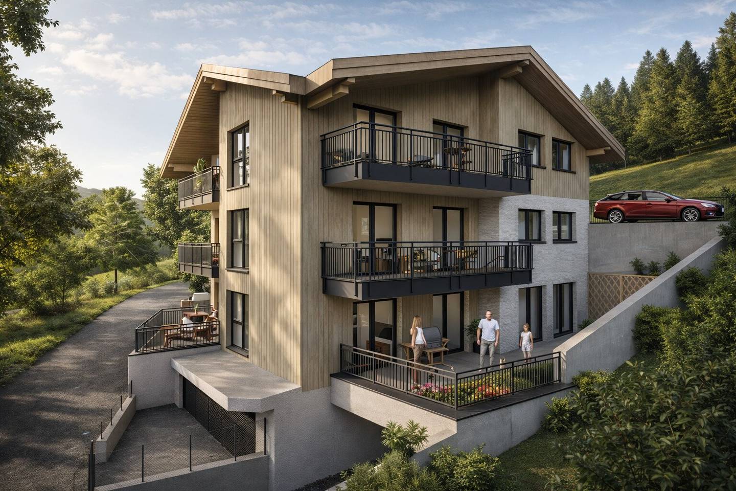 Neue 4 Zimmer Wohnung in Achenkirch zu verkaufen