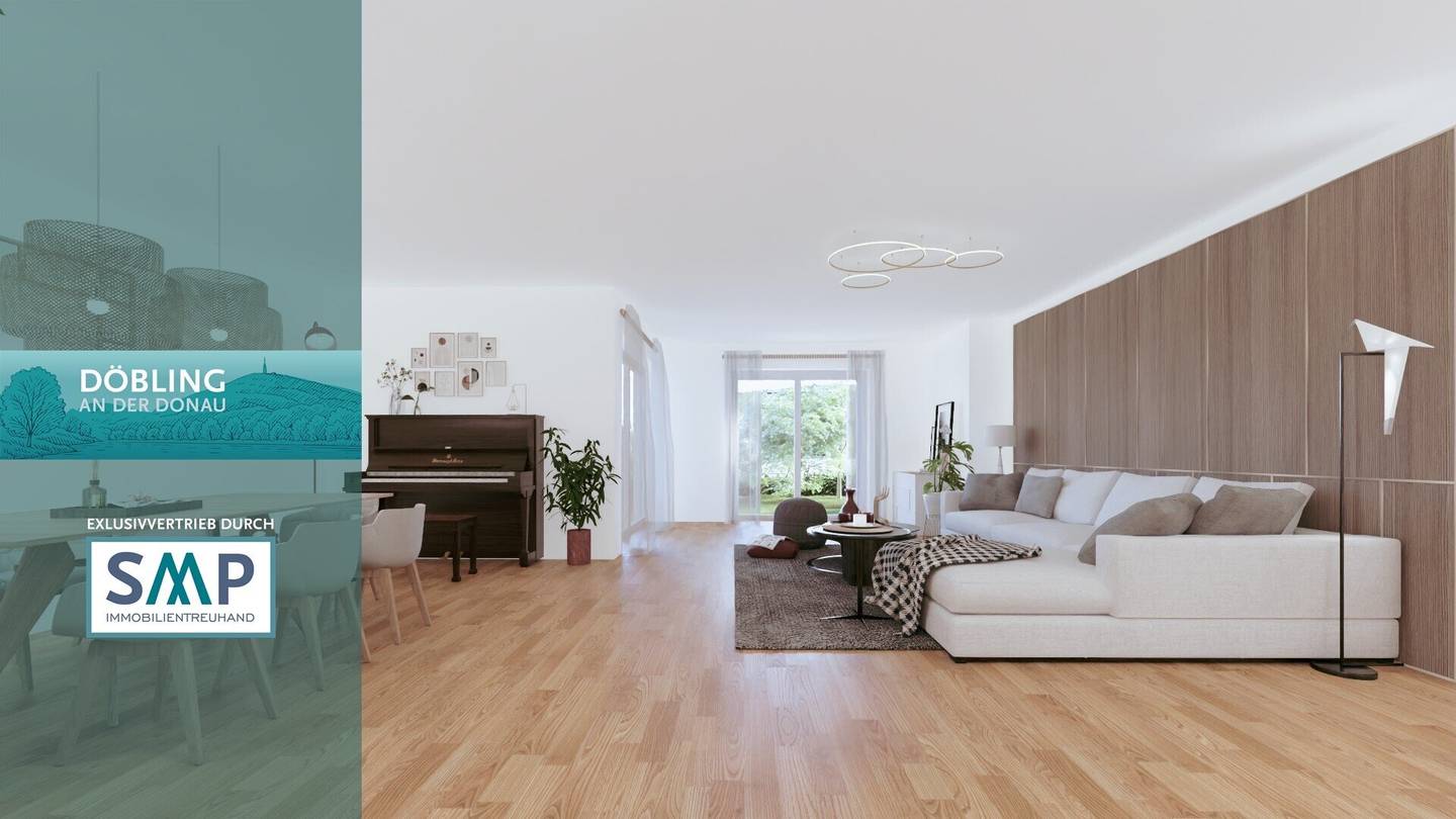 Döbling an der Donau: Wohntraum mit XXL-Gartenidylle