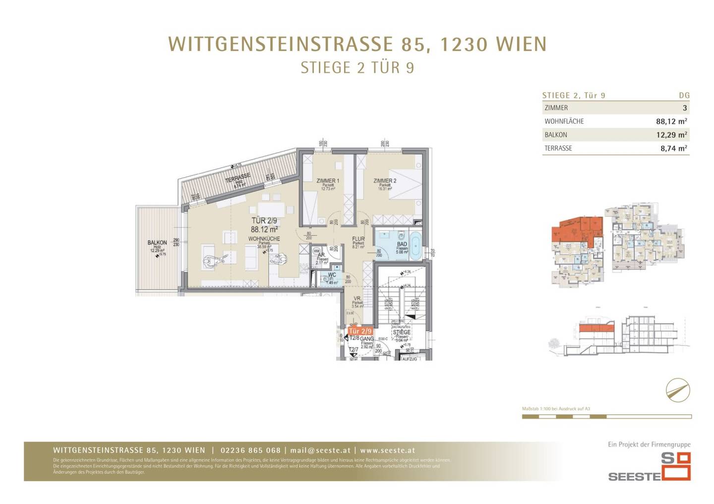 Living near St. Ursula in Mauer, 1230 Vienna