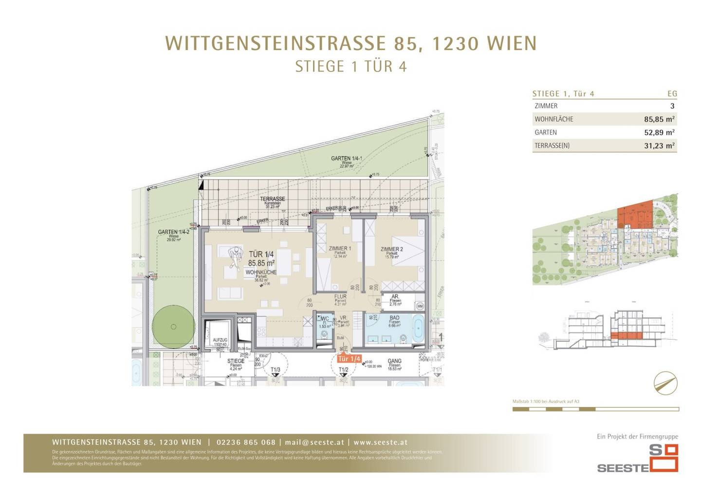Living near St. Ursula in Mauer, 1230 Wien