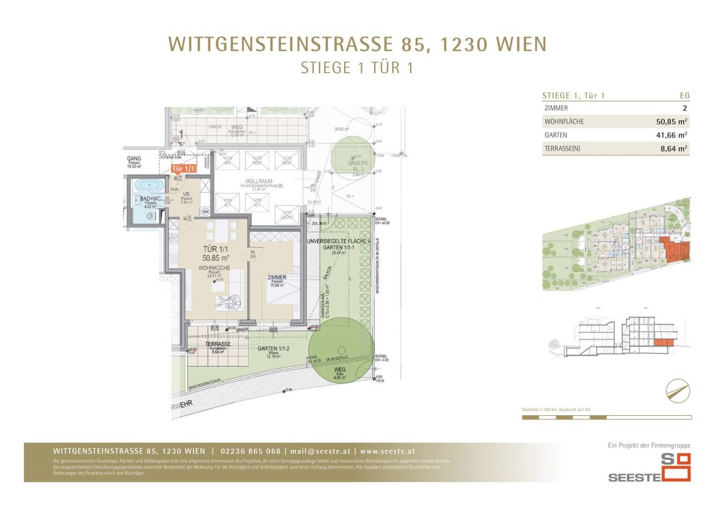 Living near St. Ursula in Mauer, 1230 Wien