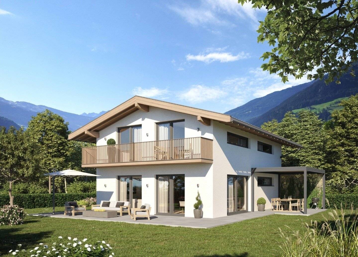 Tirol Haus mit 120 m2 Wohnfläche in traumhafter Sonnenlage von Maurach am Achensee zu kaufen - Grundstück auch teilbar!