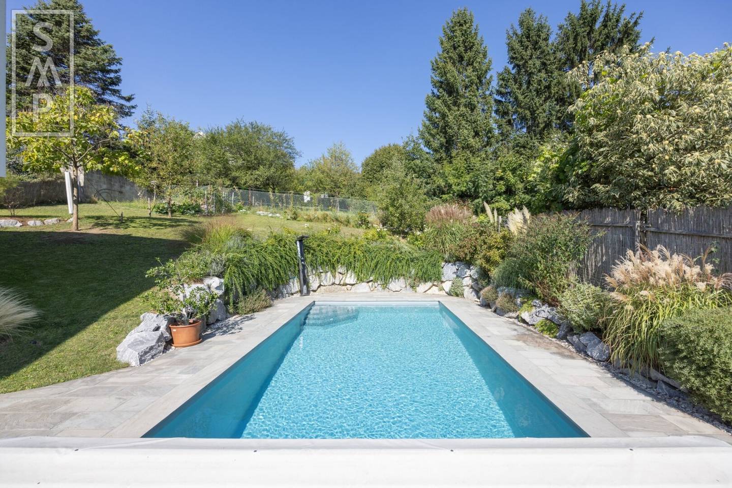 Single family house with state of the art technology and heated pool