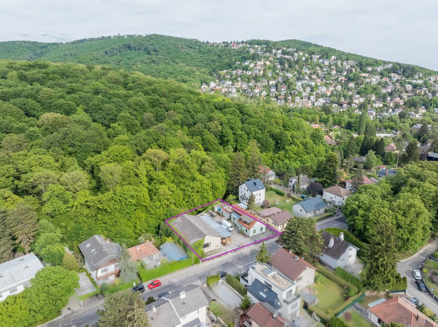 Plot with Wienerwald view in 1140 Wien