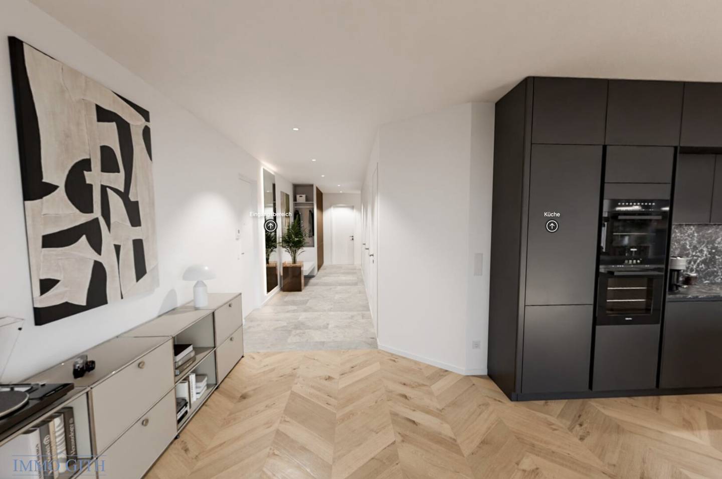 EXKLUSIVE CA. 156 m² GROSSE 4-ZIMMER-RESIDENZ MIT CA. 32 m² TERRASSE & WIENBLICK IM REFUGIUM SONNBERG ZU KAUFEN! – WOHNEN ÜBER DEN DÄCHERN PERCHTOLDSDORFS