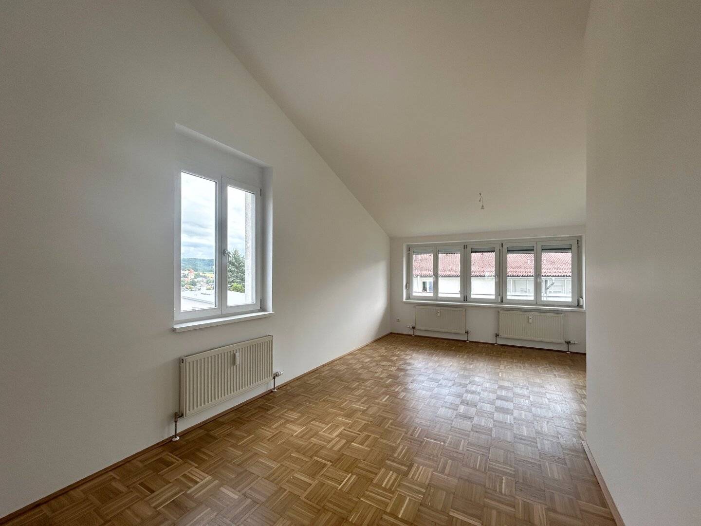 Living in Freistadt four room apartment with loggia and underground parking space