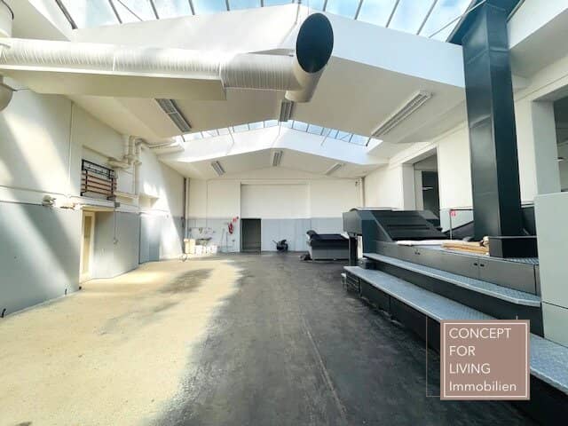 920 m² warehouse with office space in the surroundings of Hannovermarkt pure_storage in 1200 Wien