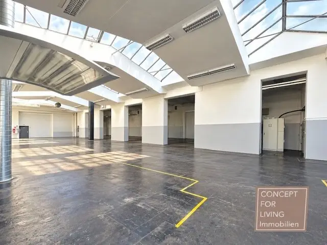 920 m² warehouse with office space in the surroundings of Hannovermarkt pure_storage in 1200 Wien