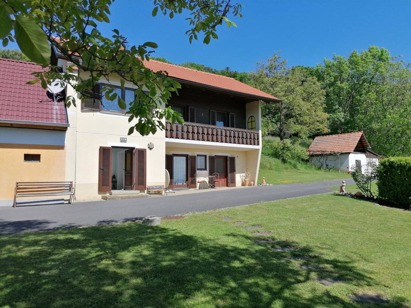 Charmantes Ferienhaus/Kleinwohnhaus in St. Anna am Aigen mit Garten und Fernblick