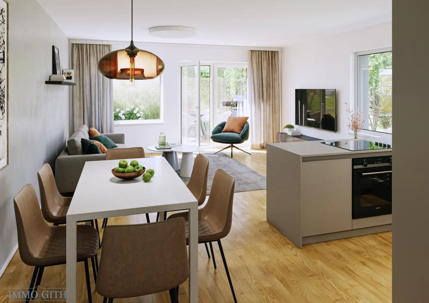 COMMISSION-FREE ATTRACTIVE 2-ROOM APARTMENT WITH LOGGIA IN SUBIN23 – LIVING IN VIENNA-SIEBENHIRTEN FOR SALE!