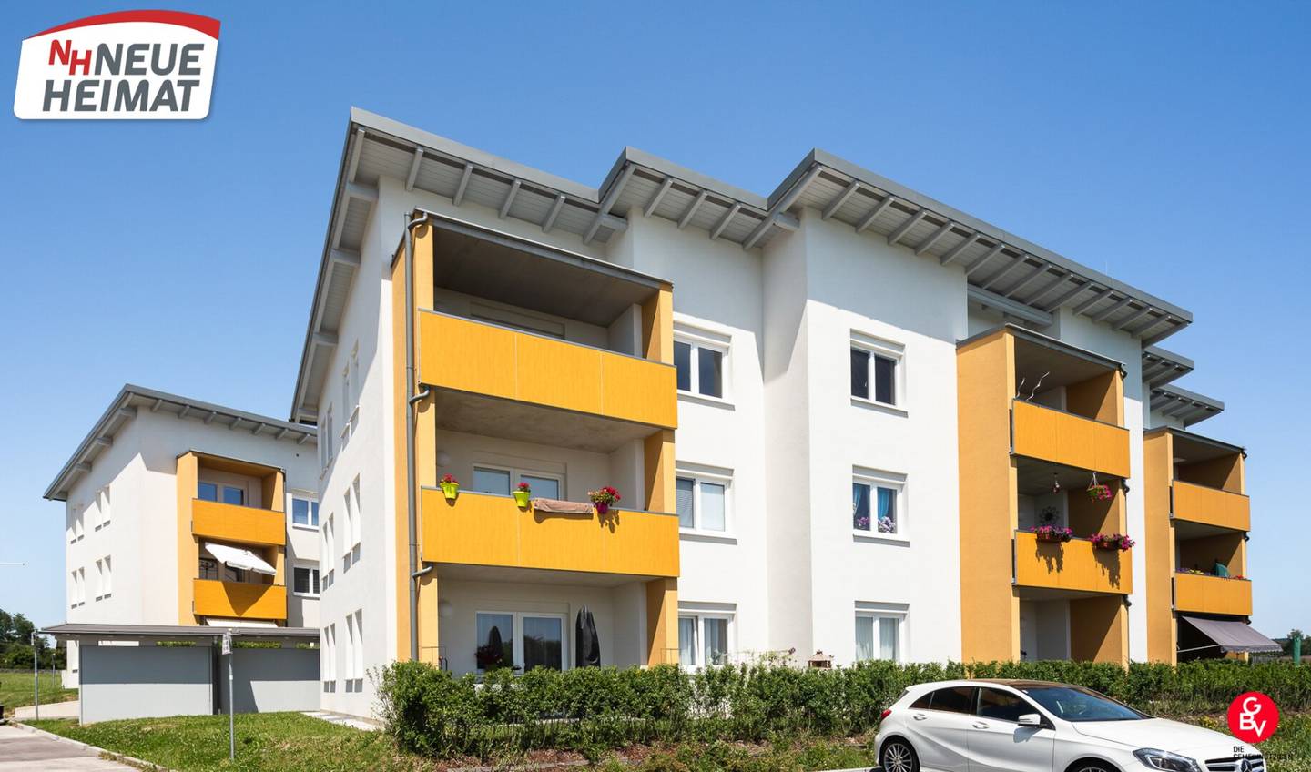 Like-new, spacious 3-room apartment with beautiful loggia in Frankenburg am Hausruck