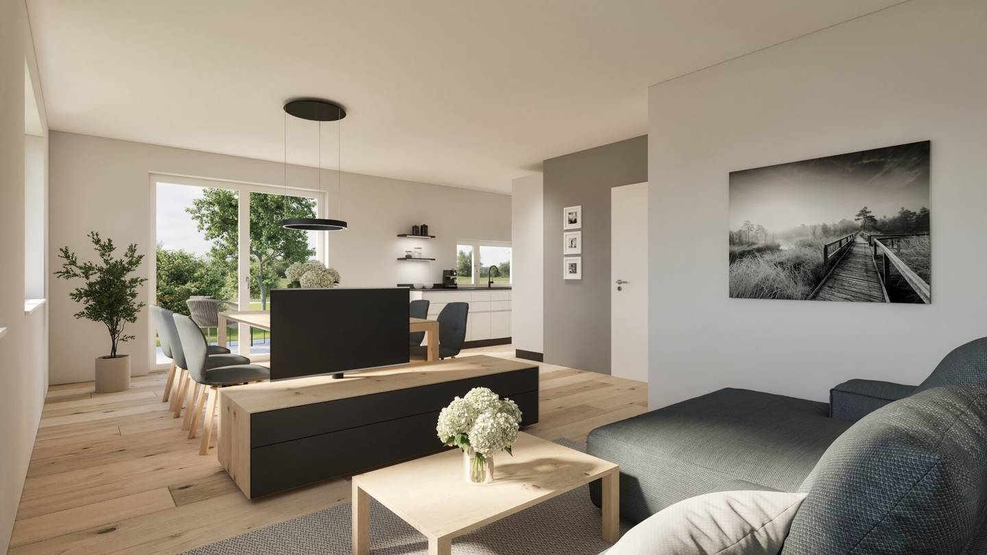First occupancy Modern living in Walding new build perfect two room apartments for singles and small families