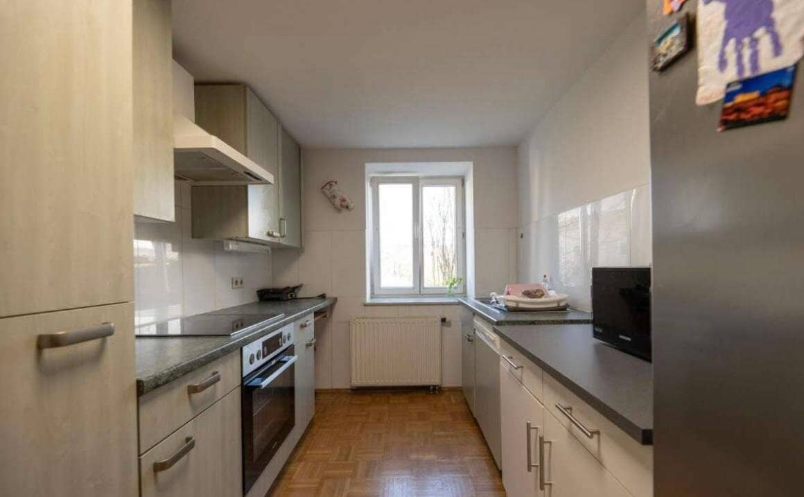 Cozy 3 room apartment with garden and parking space