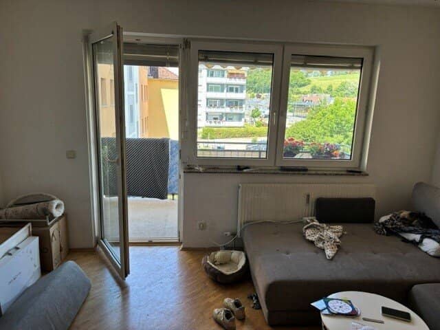 Geräumige 4-Zi-Genossenschaftswohnung mit Loggia, Stellplatz & Westbalkon in Langenstein!