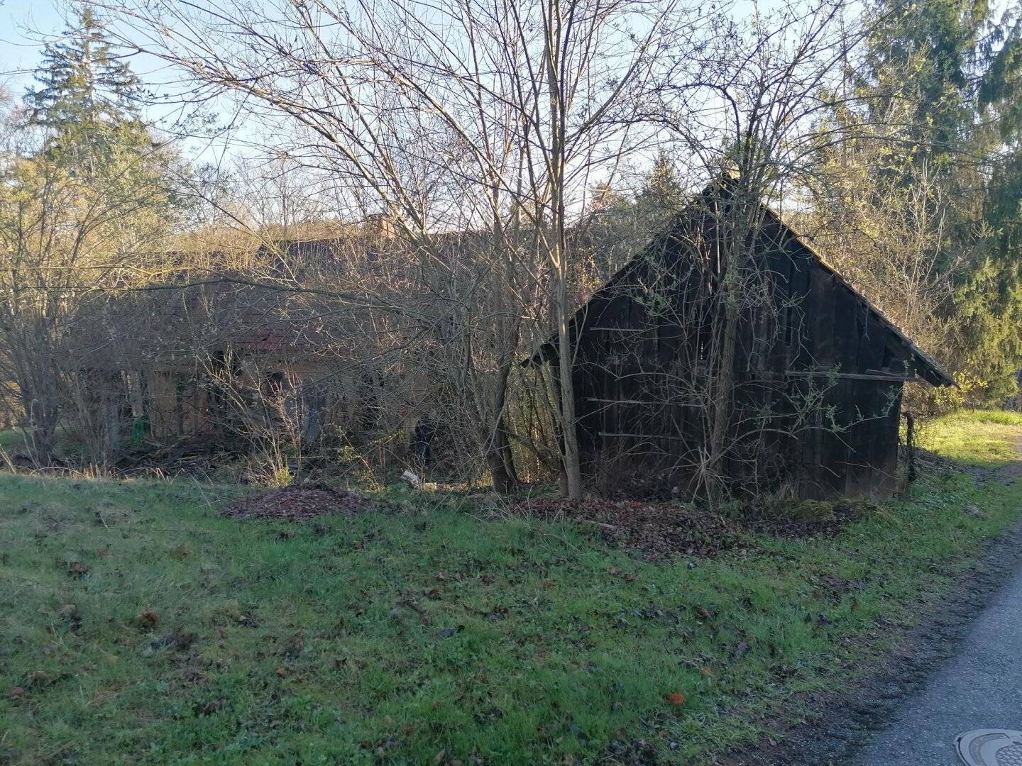 Altbestand - Wohnhaus mit Lagerräumen und Wirtschaftsgebäude