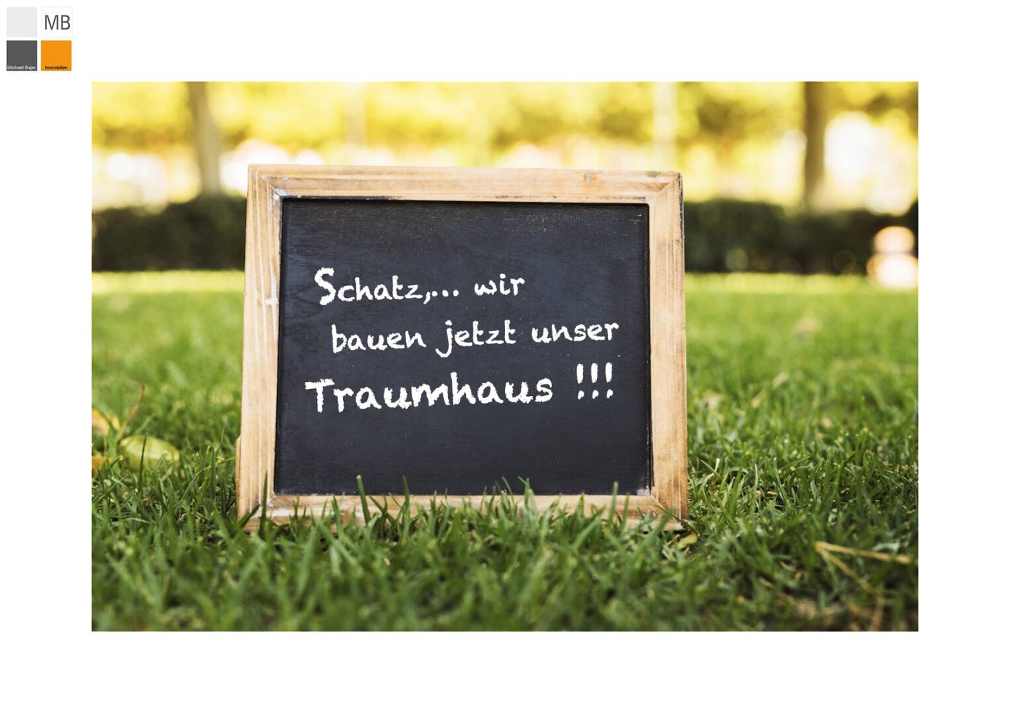 > >  Ebener sonniger Baugrund in Ruhelage I MB IMMOBILIEN  < <