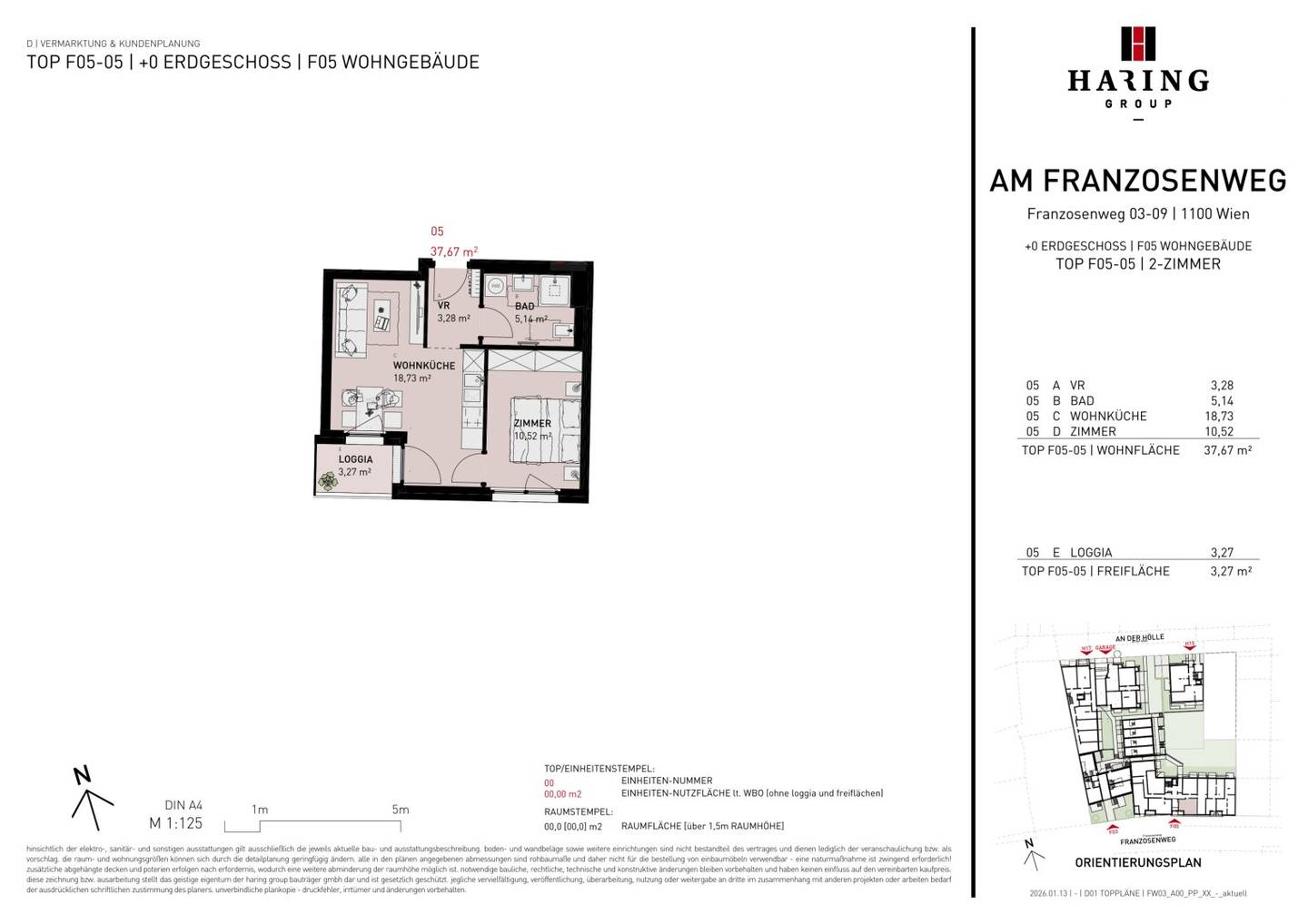 Provision-free at Franzosenweg