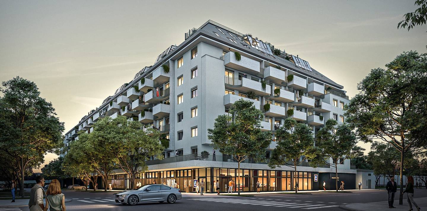 Commission Free Modern Living on the Danube Bank with Danube View
