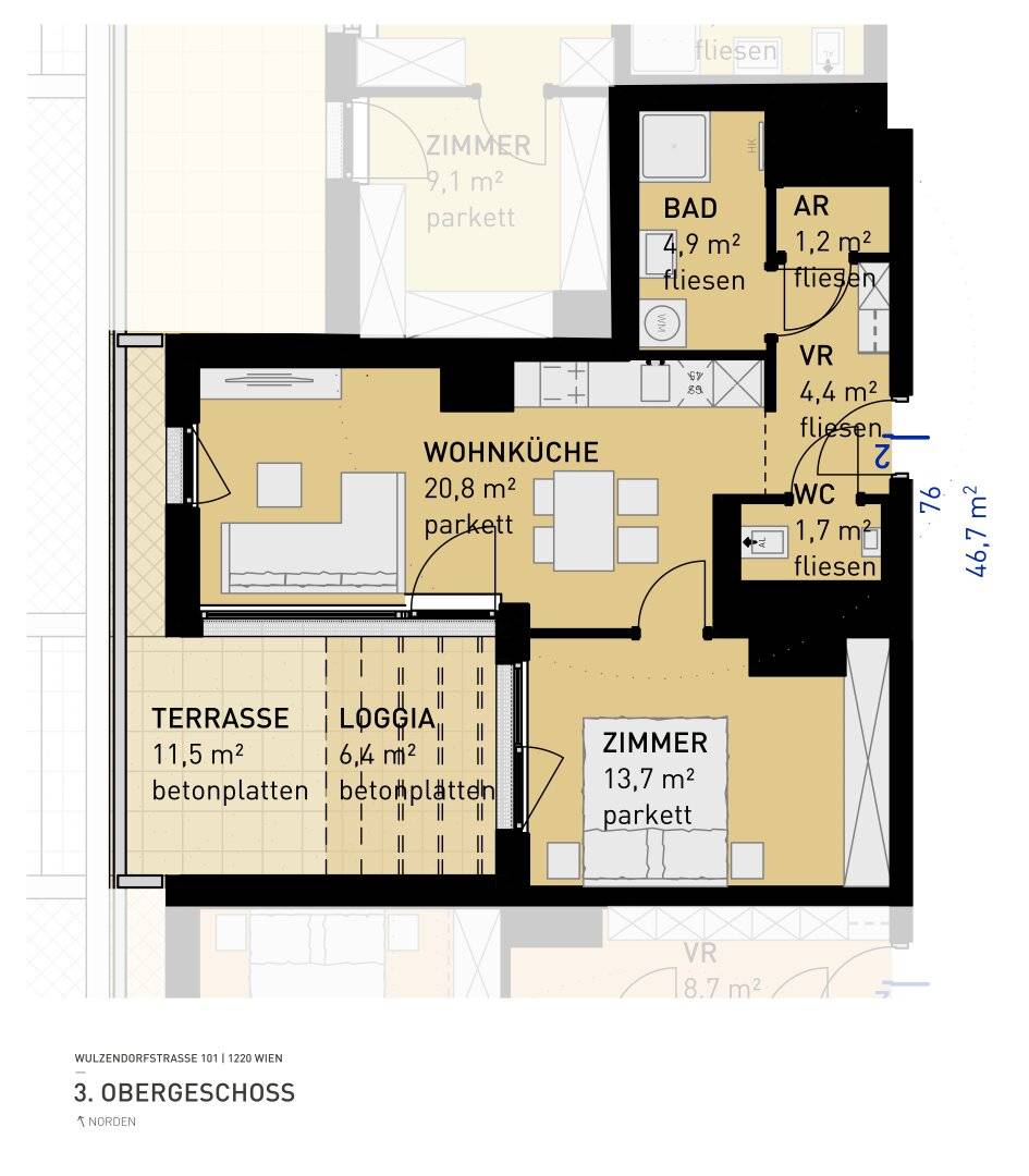 PROVISIONSFREI | Aspern Flats 101 - Ihr Traum vom Eigenheim im Grünen