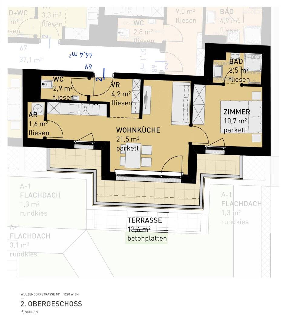 Commission-free Aspern Flats 101 Your dream of owning a home in the green