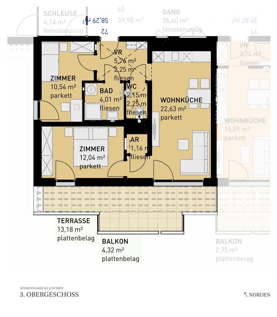 Commission free Simmeringer Wohn(t)raum Where a home can be found to live