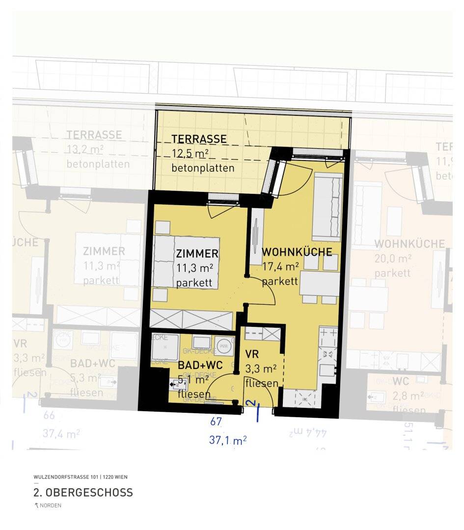 Provision free | Aspern Flats 101 - Your Dream of Home Ownership in the Green