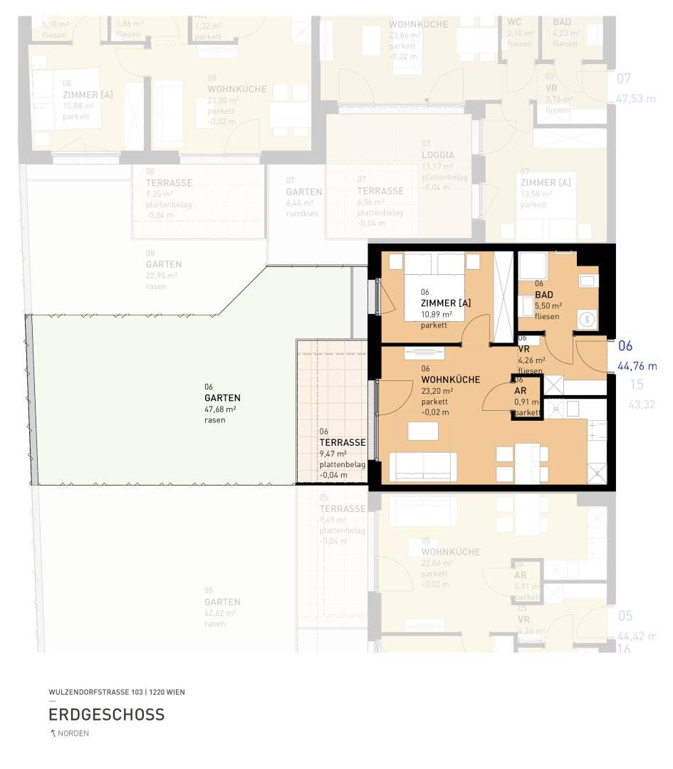 Commission Free Aspern Flats 103 Your dream of owning a home in the green