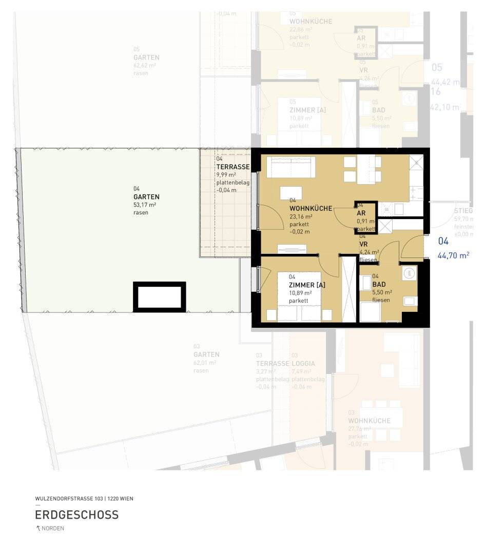 PROVISIONSFREI | Aspern Flats 103 - Ihr Traum vom Eigenheim im Grünen