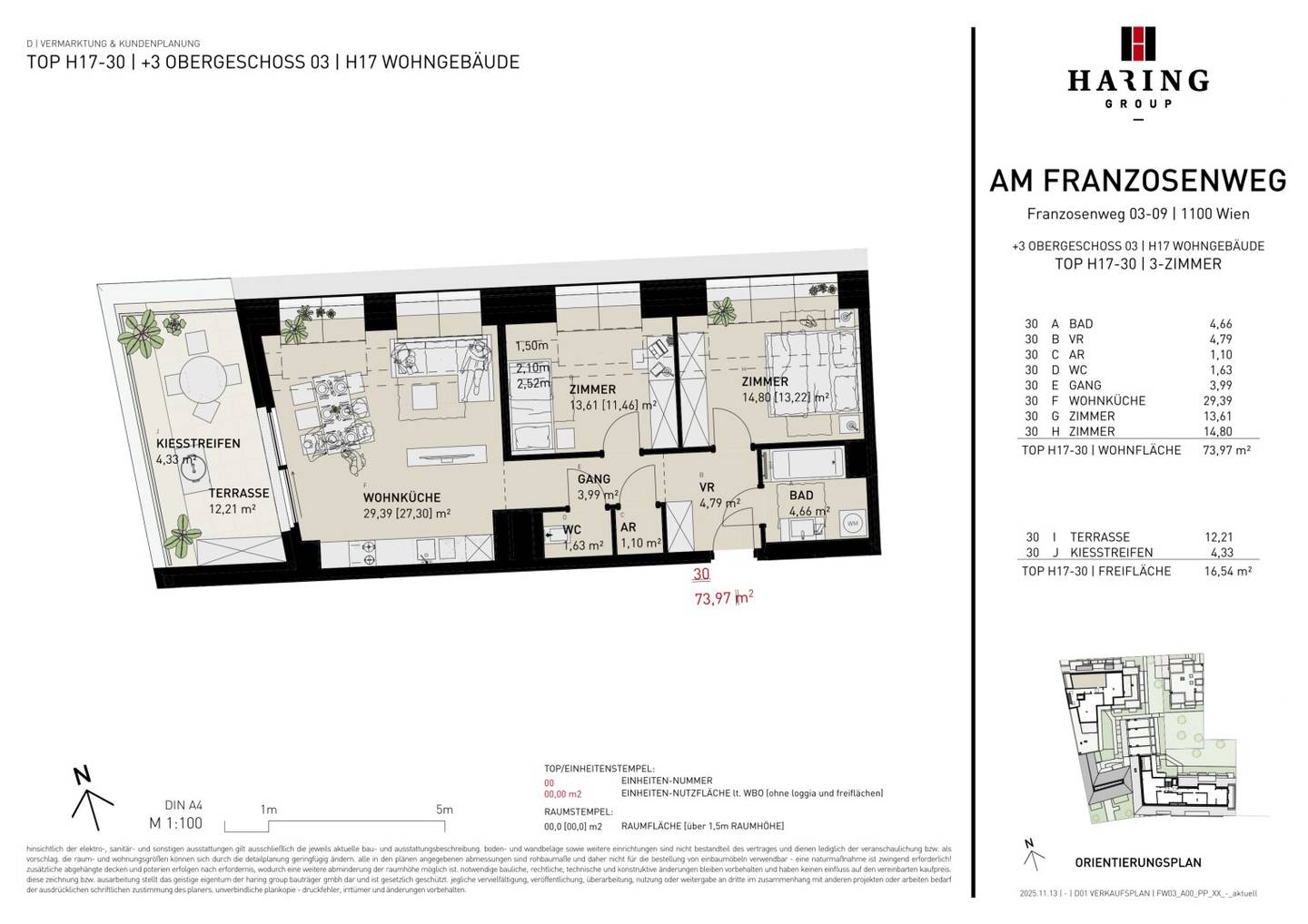 Commission free | On Franzosenweg