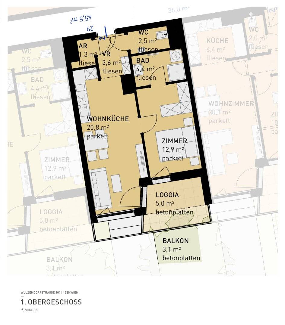 PROVISIONSFREI | Aspern Flats 101 - Ihr Traum vom Eigenheim im Grünen