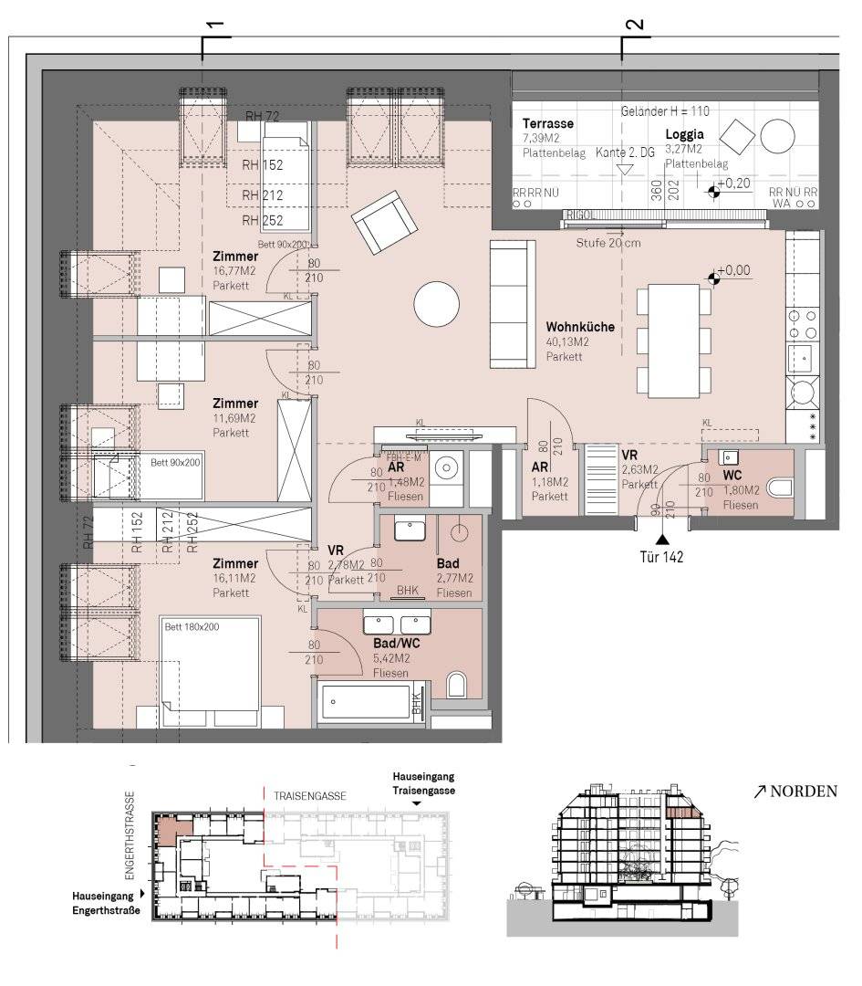 Commission free Modern living on the Danube riverside with Danube view