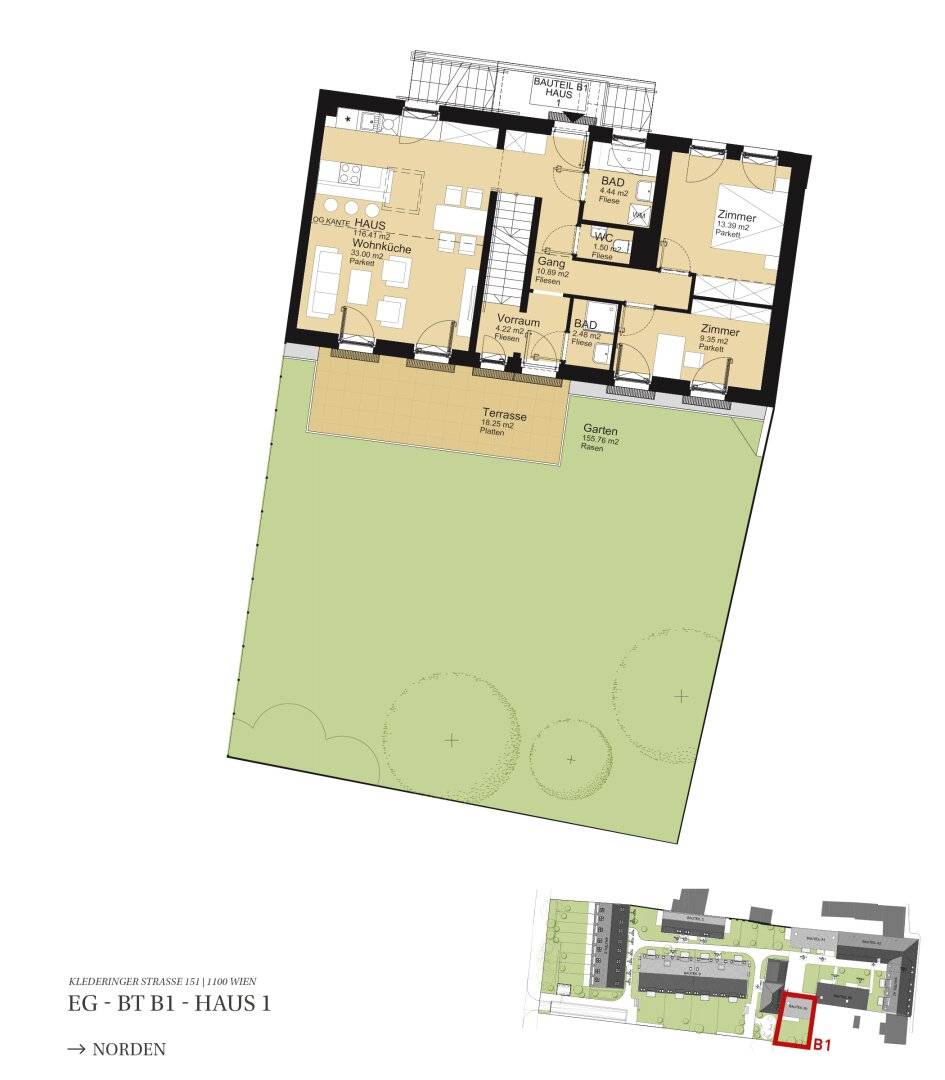 Provision free Unterlaa Gardens Living where Vienna blossoms