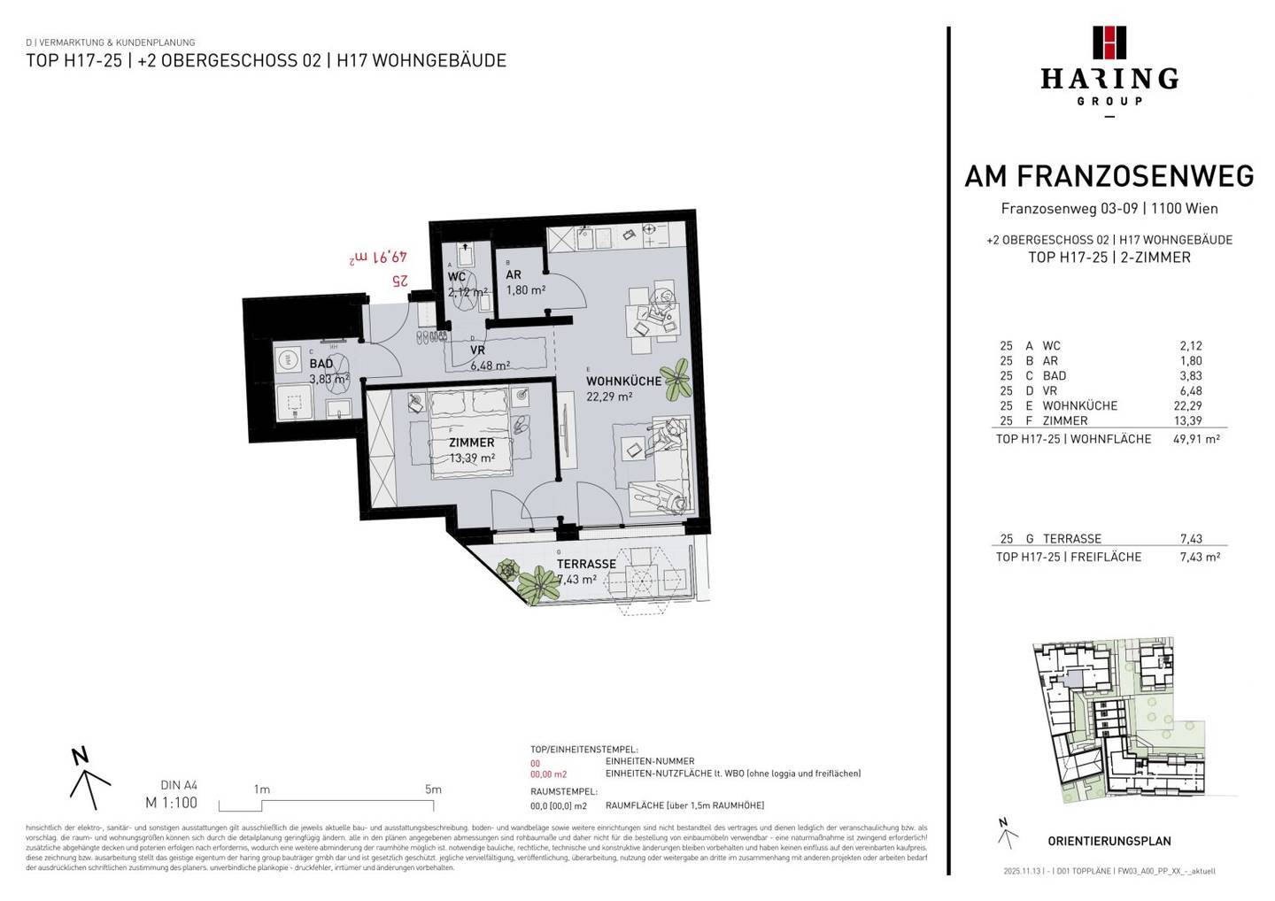 Commission free | at Franzosenweg