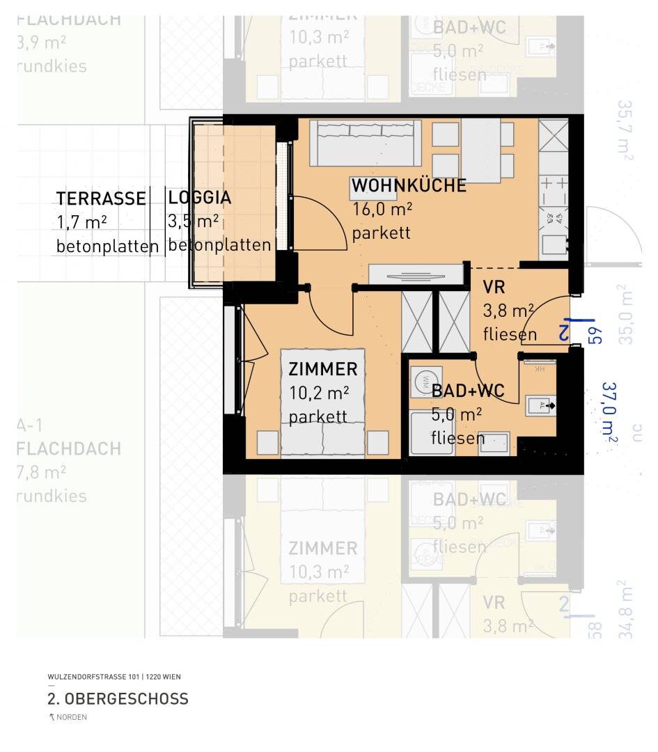 PROVISIONSFREI | Aspern Flats 101 - Ihr Traum vom Eigenheim im Grünen