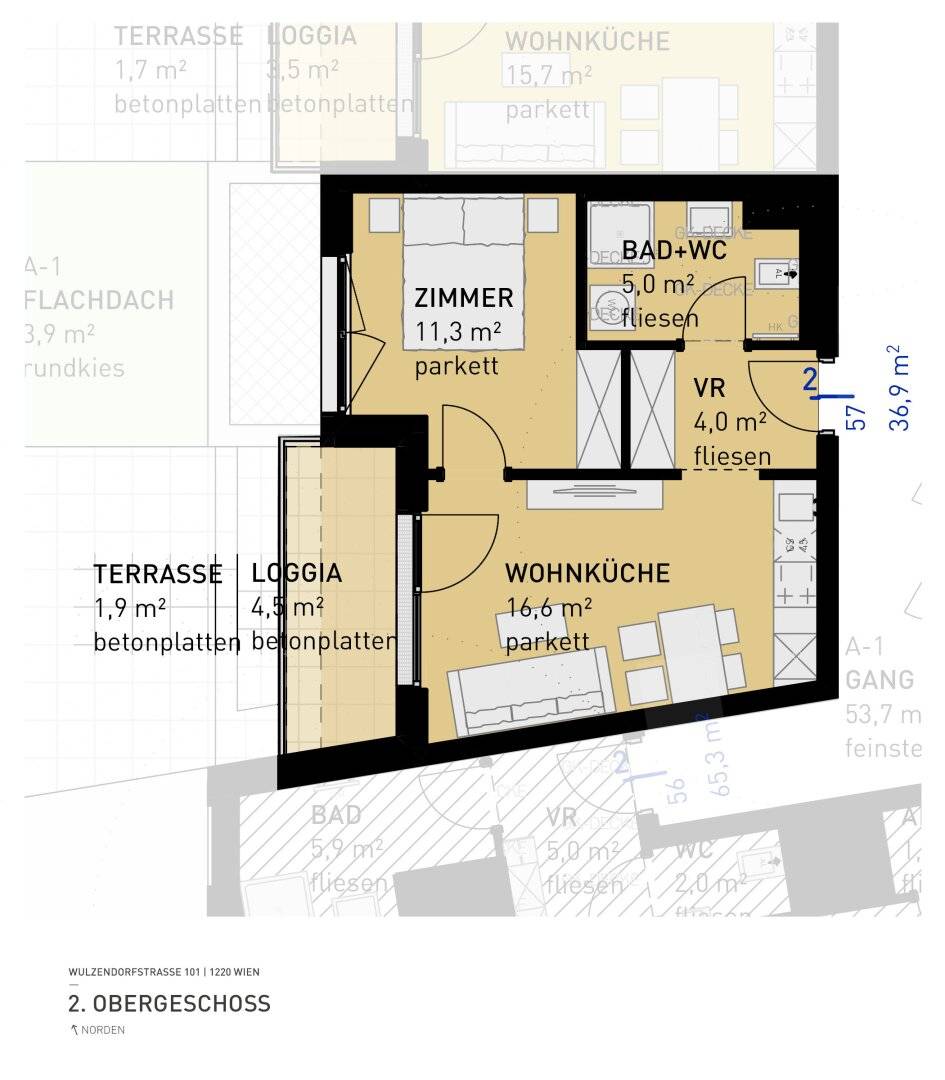 PROVISIONSFREI | Aspern Flats 101 - Ihr Traum vom Eigenheim im Grünen