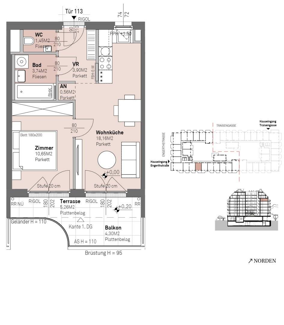 Commission free Modern living on the Danube riverside with Danube view