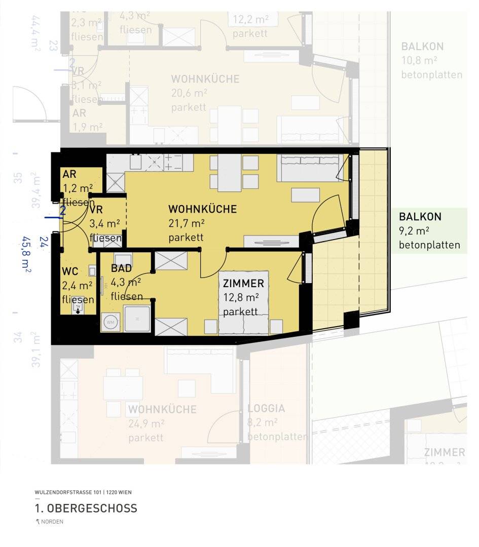 Commission free | Aspern Flats 101 Your dream of home ownership in the green
