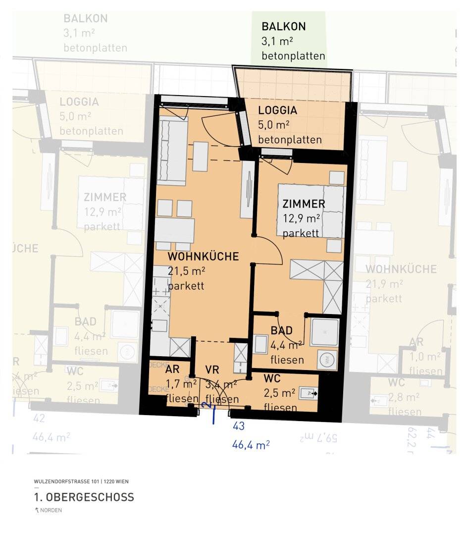 Commission free | Aspern Flats 101: Your dream of homeownership in the greenery