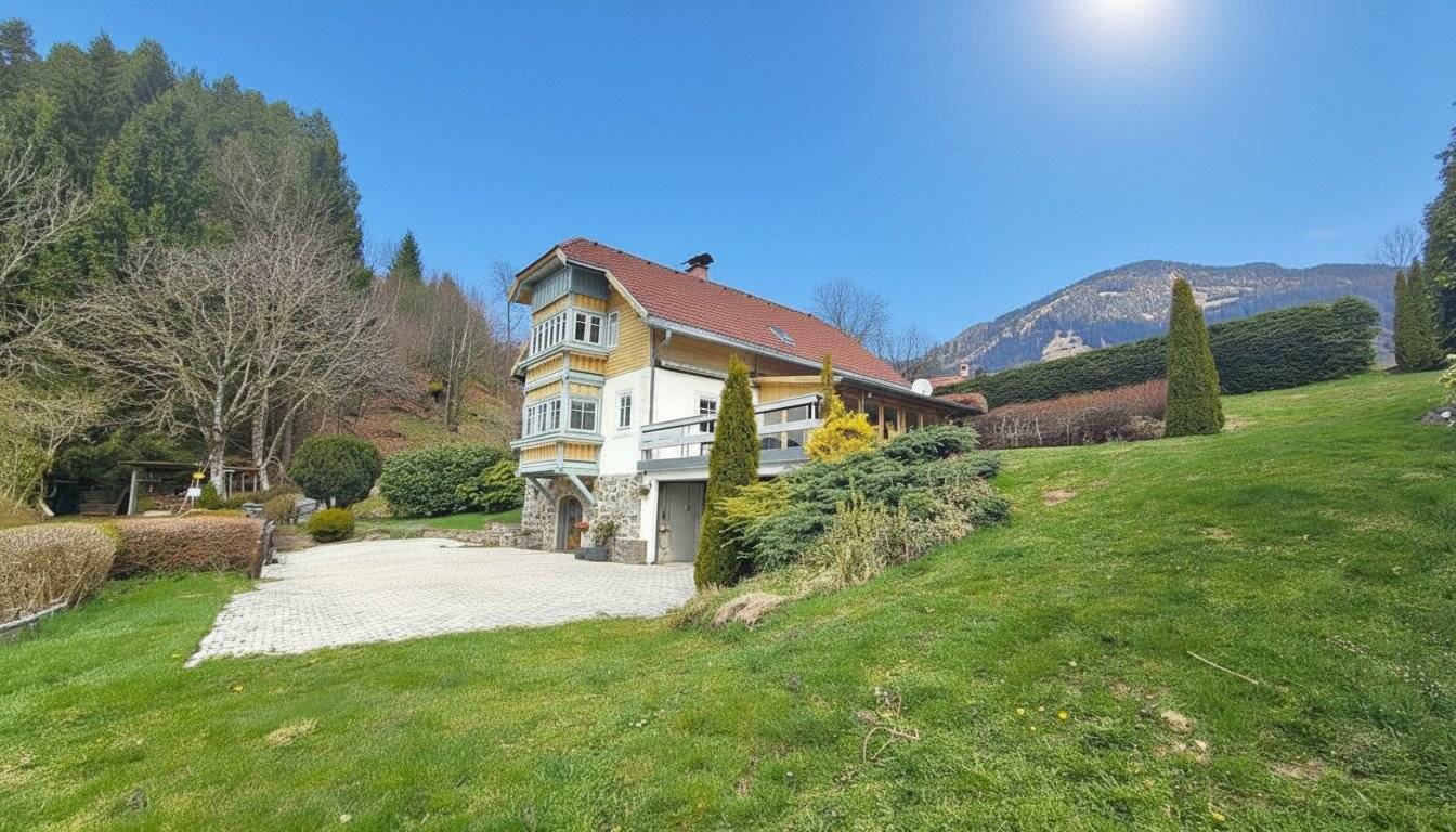 Wohnen mit Seeblick: Charmantes Sanierungsobjekt in Millstatt am See auf ca. 155 m².