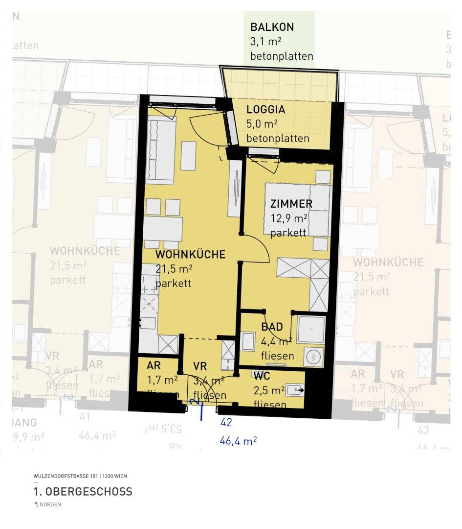 PROVISIONSFREI | Aspern Flats 101 - Ihr Traum vom Eigenheim im Grünen