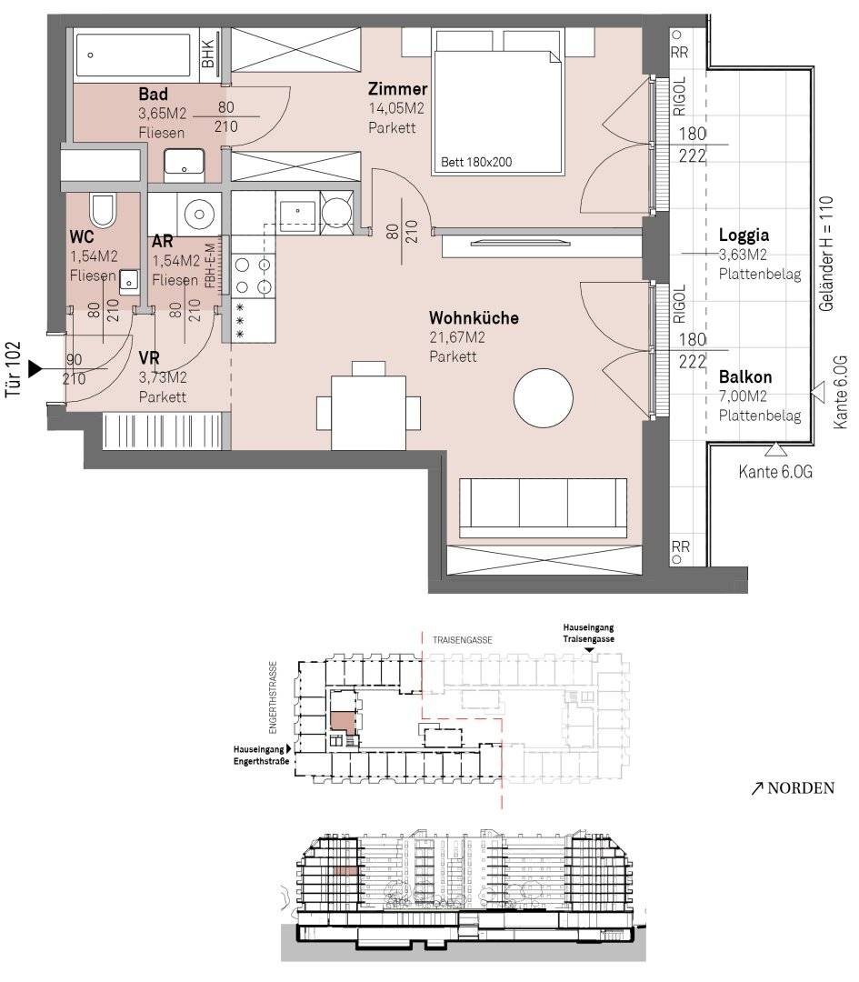 No commission Modern living on the Danube riverfront with Danube view