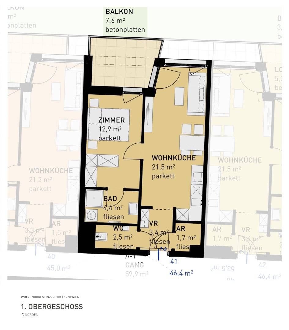 PROVISIONSFREI | Aspern Flats 101 - Ihr Traum vom Eigenheim im Grünen