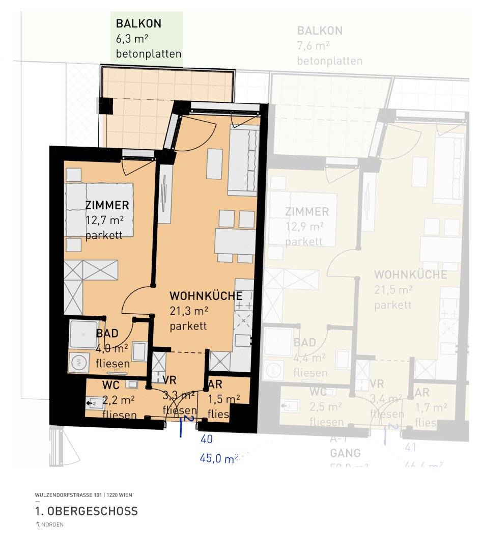 PROVISIONSFREI | Aspern Flats 101 - Ihr Traum vom Eigenheim im Grünen