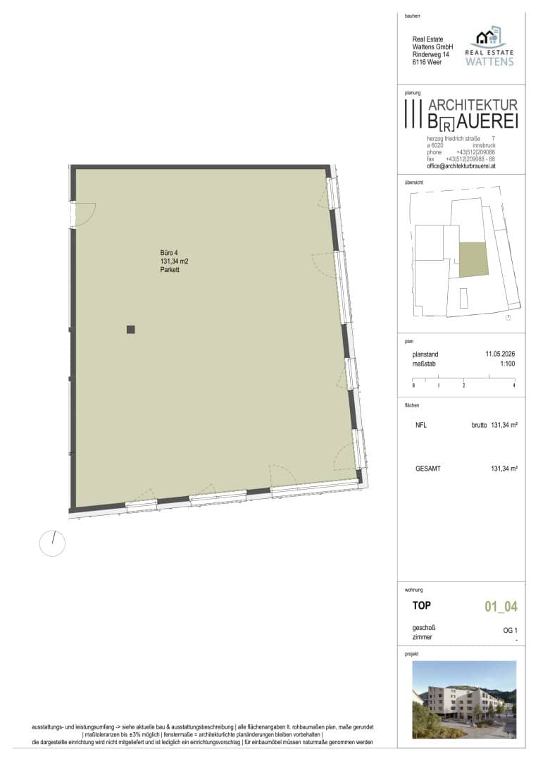 "Am Kirchplatz" - Neubauprojekt in Wattens - Zentrum