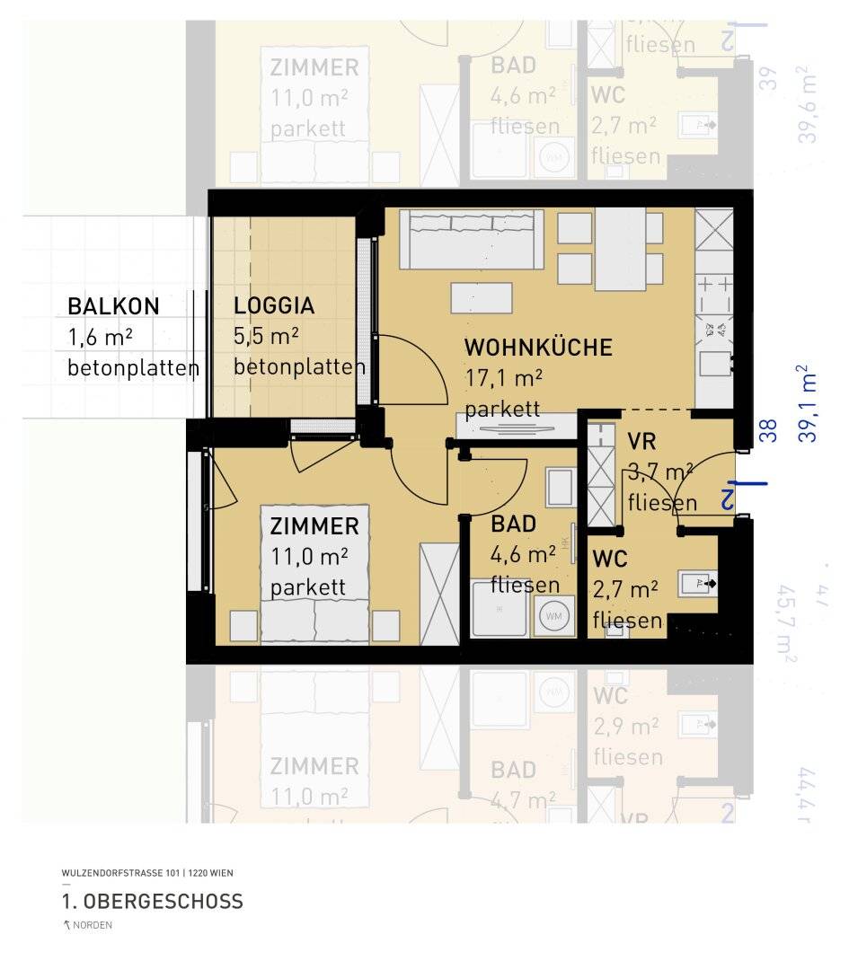 Commission-free Aspern Flats 101 Your dream of owning a home in the green
