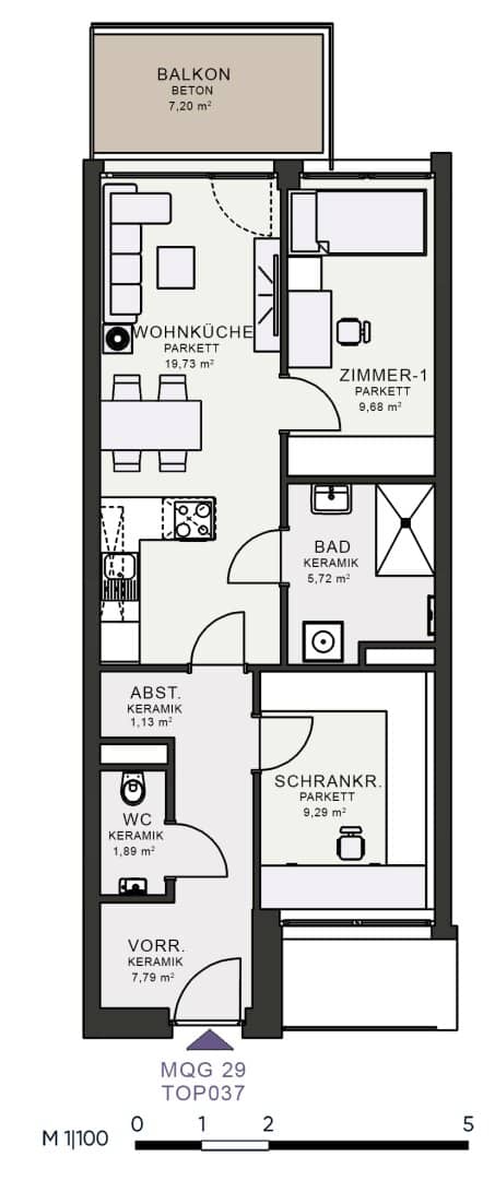 Modern Living in the New Building First Occupancy at MQG