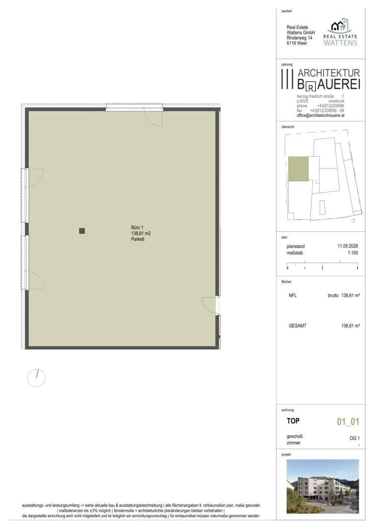 "Am Kirchplatz" - Neubauprojekt in Wattens - Zentrum
