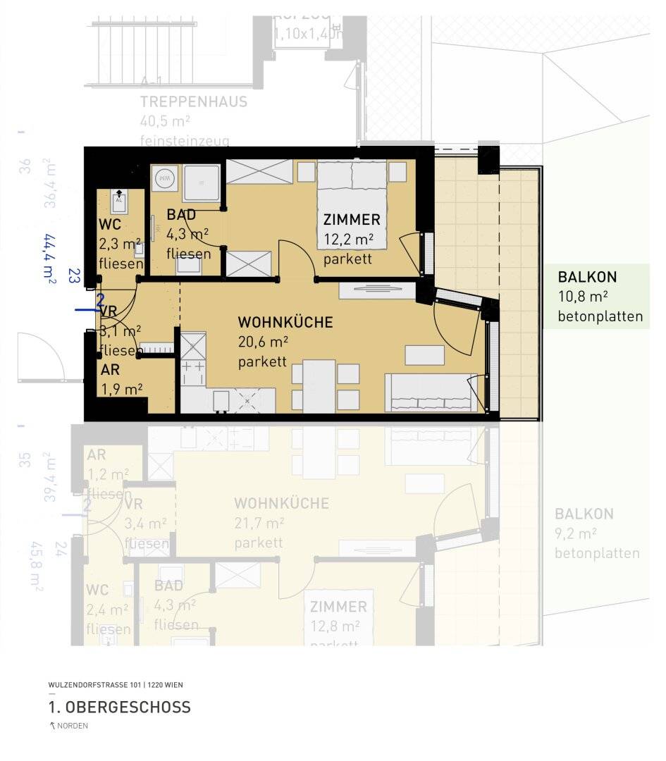 PROVISIONSFREI | Aspern Flats 101 - Ihr Traum vom Eigenheim im Grünen