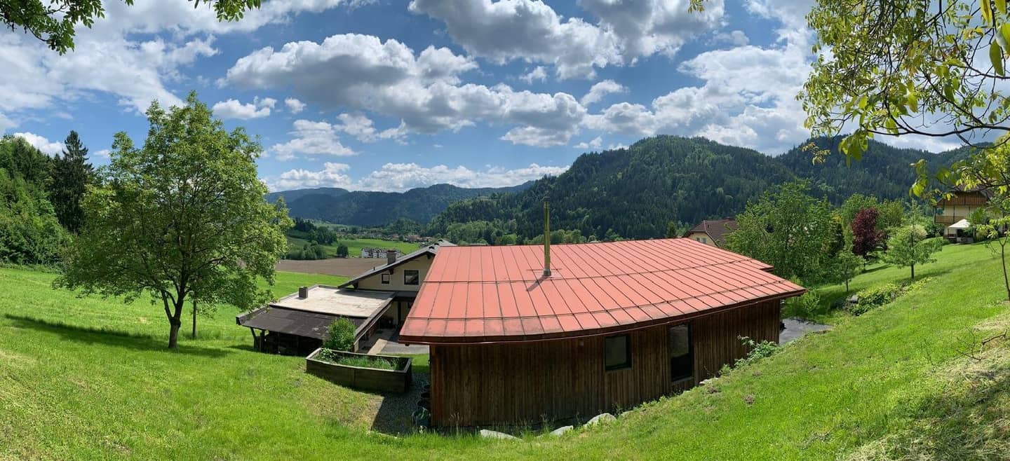 massives Thoma Holz 100 Haus mit Hanfdämmung und Lehmputz mit Wand und Bodenheizung - zu verkaufen für € 499 000.-